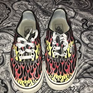 UNISEX MASH UP FLAMES VANS